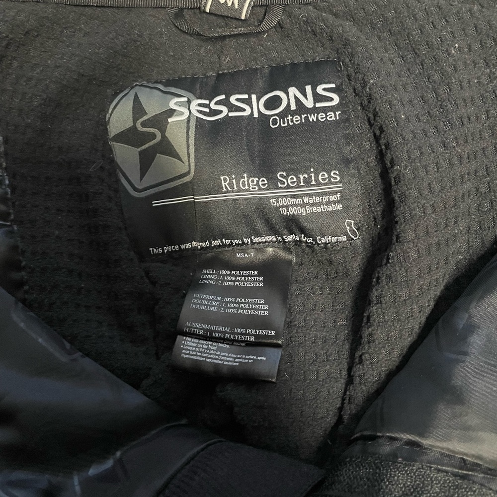 Sessions snowboard pants